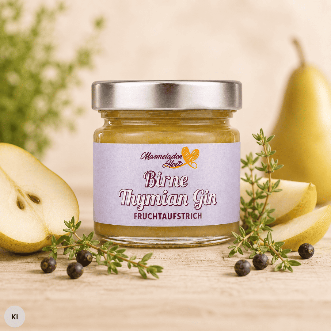 Birne_Thymian_Gin_Fruchtaufstrich_2