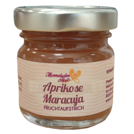 Mini Aprikose Maracuja Fruchtaufstrich 40 g