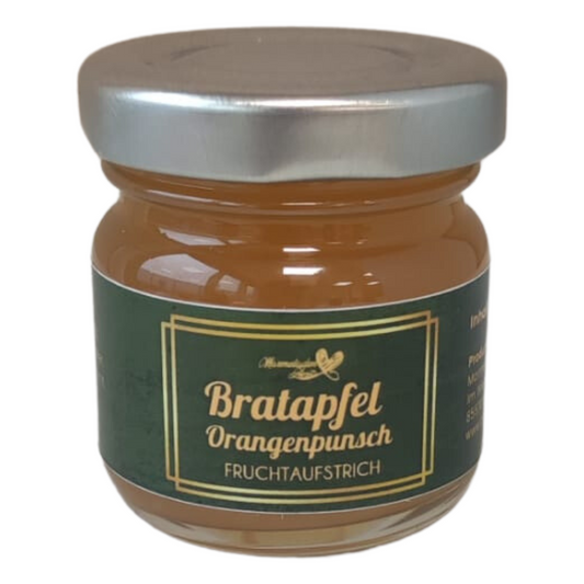 Mini Bratapfel Orangenpunsch Fruchtaufstrich 40 g