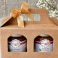 Geschenkset Marmelade Duo mit Alkohol