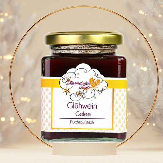 Glühwein Gelee - Marmeladenherz