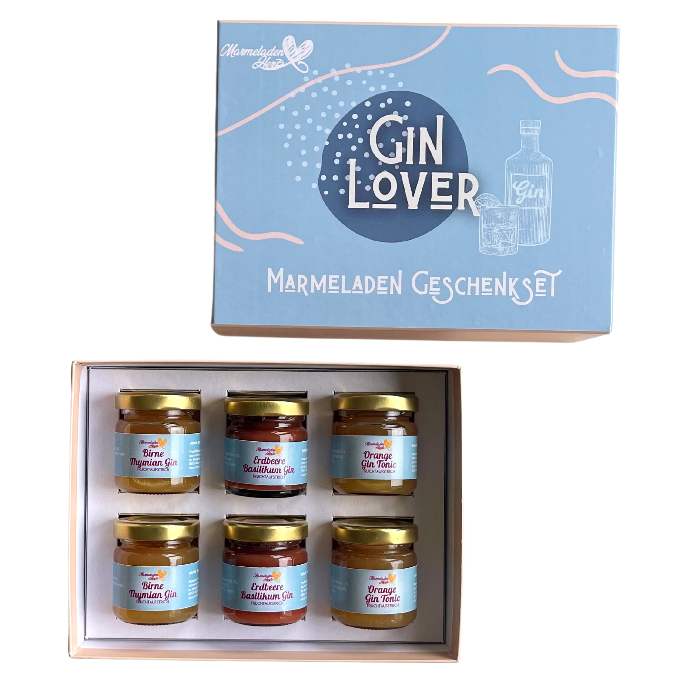 Geschenkbox "Gin Lover" 6x40g